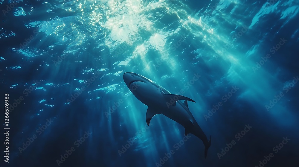 Obraz premium great white shark