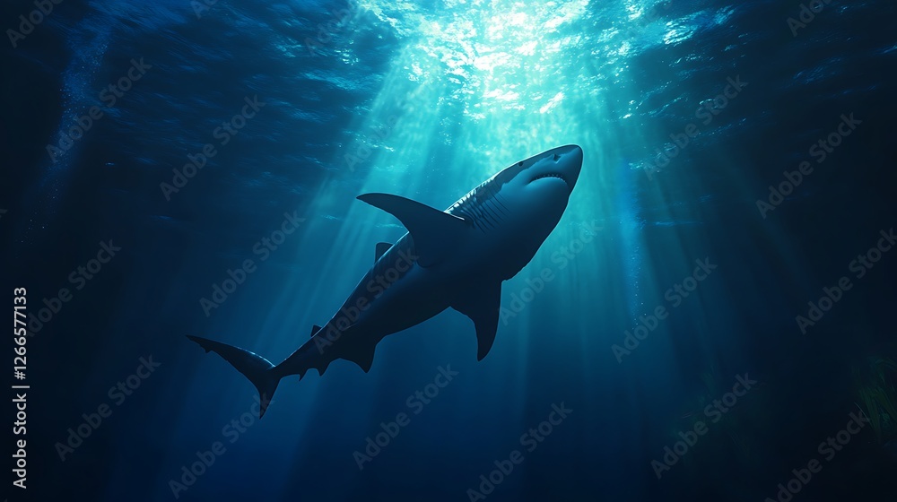 Obraz premium shark in the sea