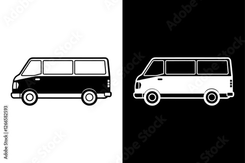 Van Line Icon Vector Modern and Functional Design