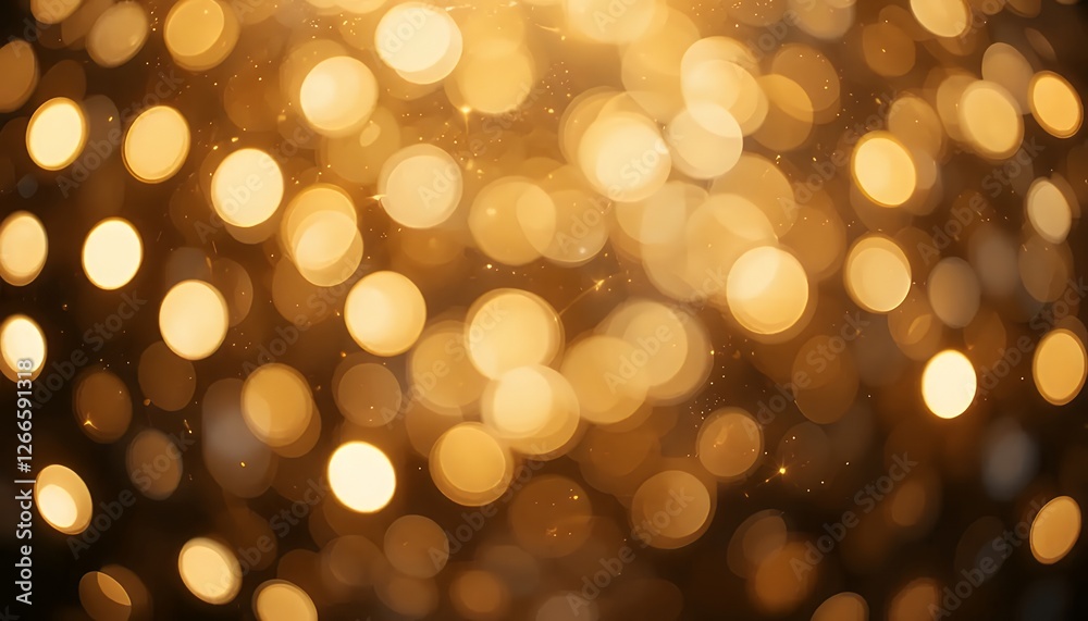 Golden Bokeh Lights Background Abstract Sparkle Texture Golden Bokeh Lights Background Abstract Sparkle Texture
