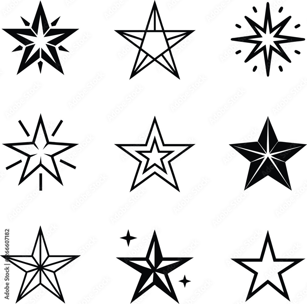 Obraz premium Premium sparkle star.