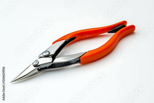 Pliers isolated on a white background. Clipping path included.