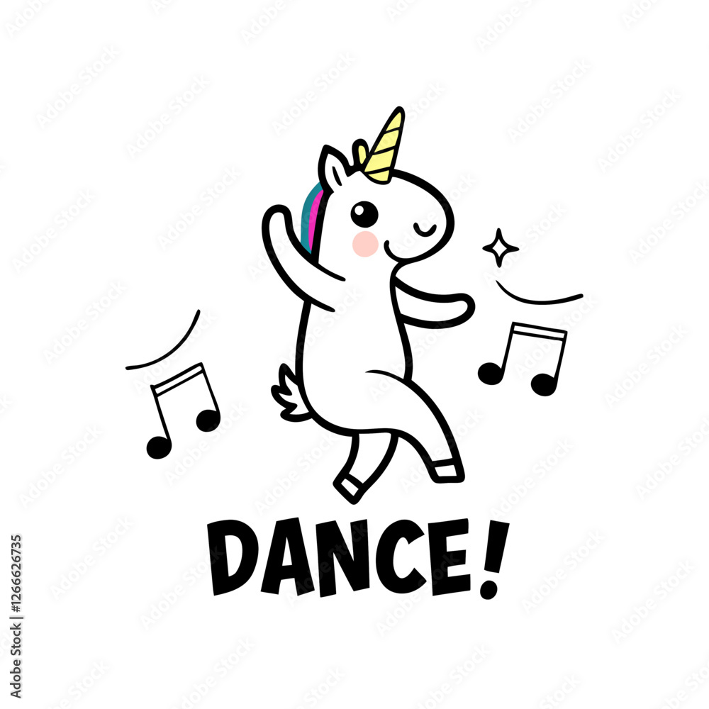 Vector illustration of Unicorn Vector illustration of Unicorn