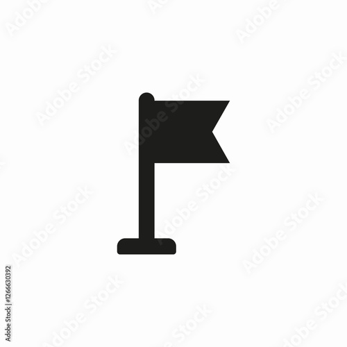 flagged content icon sign vector