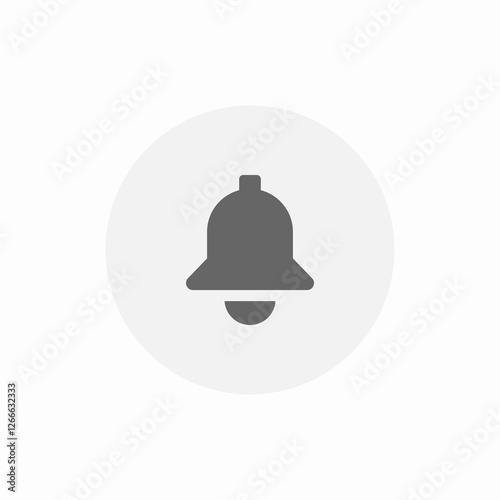 ring bell icon sign vector