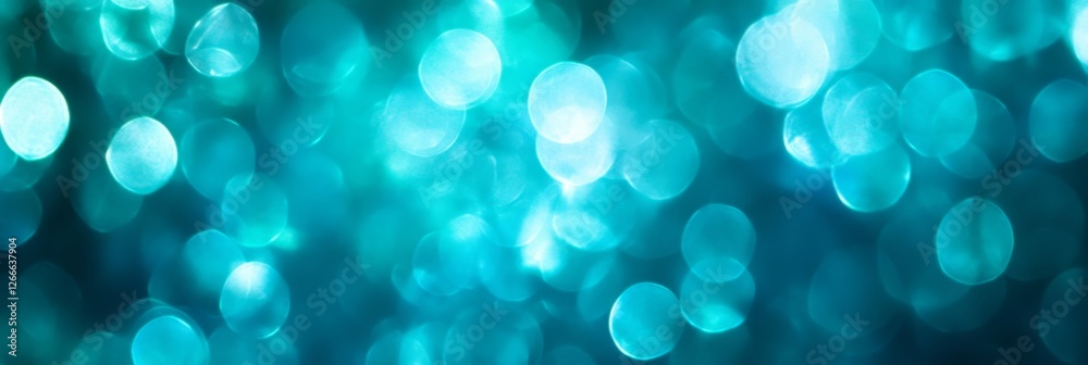 Sparkling Blue Bokeh Lights Creating a Dreamy Background Effect Sparkling Blue Bokeh Lights Creating a Dreamy Background Effect