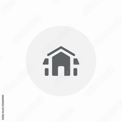 small neighborhood icon sign vector