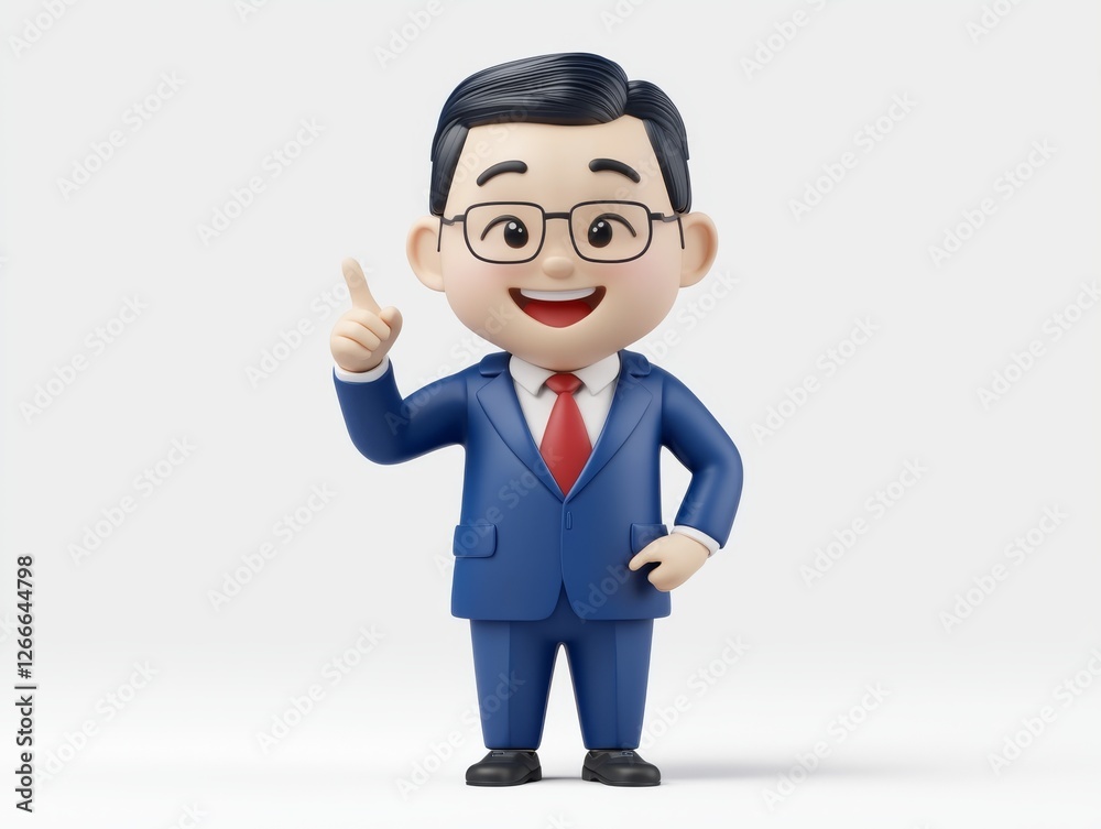 3d businessman thumbs up, symbolizing success, achievement and motivation in business 3d businessman thumbs up, symbolizing success, achievement and motivation in business