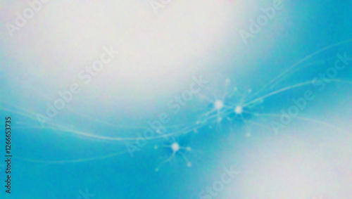 Medical Abstract Gradient Background – White & Light Blue Molecular Design, medical background, light blue gradient, white gradient background, molecular design, medical web banner