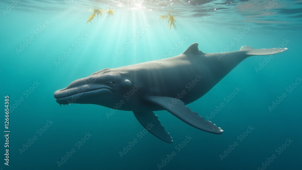 Obraz premium dolphin in the water