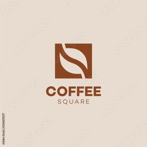 Coffee square logo