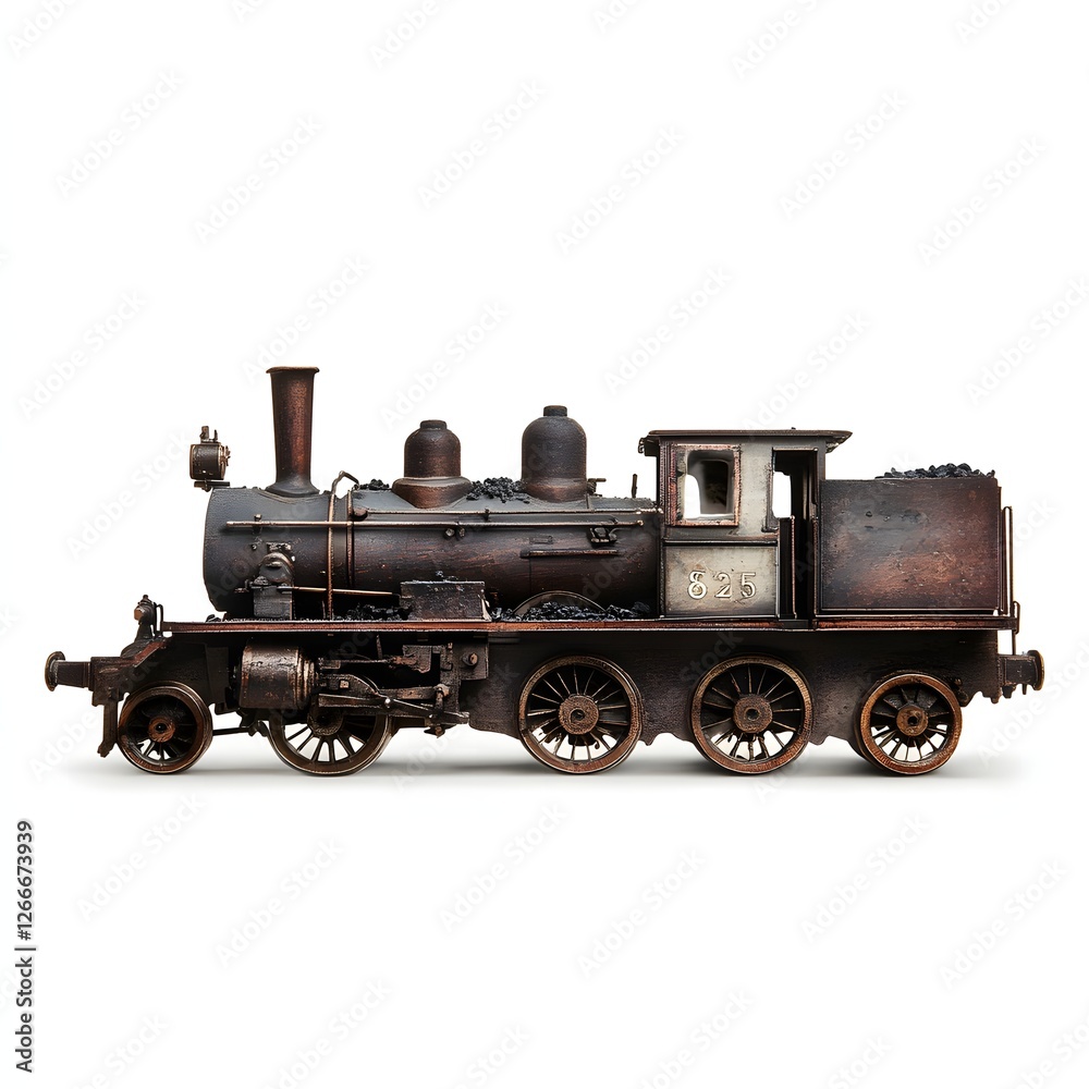 A train with a nearly empty coal compartment A train with a nearly empty coal compartment