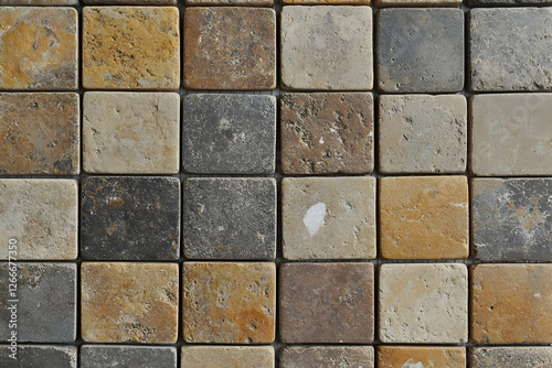 Wallpaper Mural Colorful Mosaic Tiles Torontodigital.ca