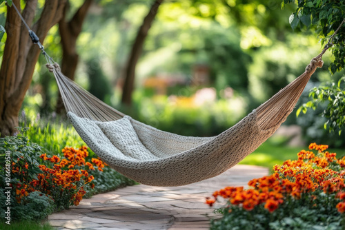 Hammock In Garden