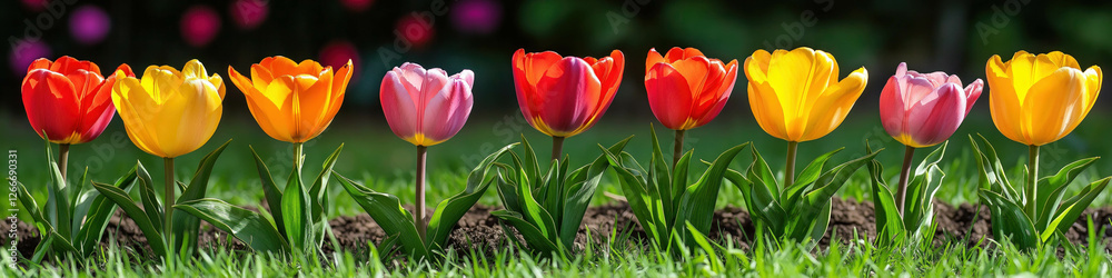Fototapeta premium Springtime Banner