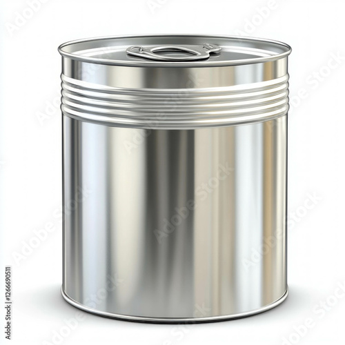 Tin Can Isolated