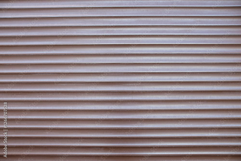 Brown roller blind as texture, background Brown roller blind as texture, background