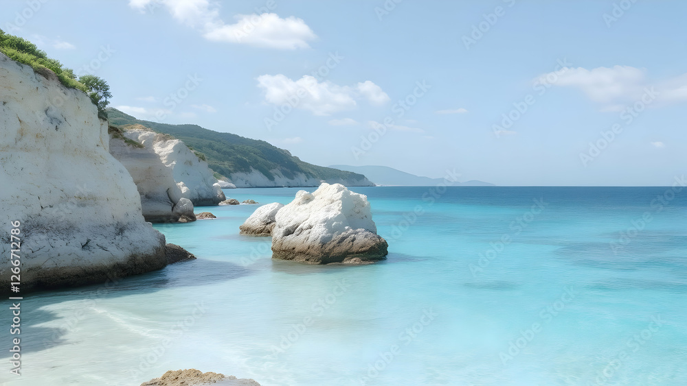 Ocean Breeze – A mix of pale turquoise and sky blue, evoking the fresh sea air. Ocean Breeze – A mix of pale turquoise and sky blue, evoking the fresh sea air.