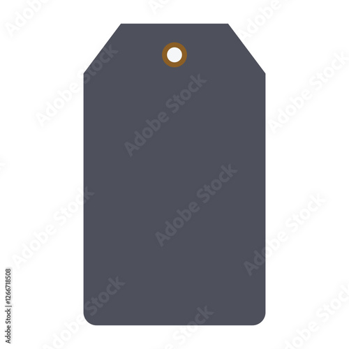 Realistic Price Tag Label Blank Mockup Template Vector Illustration