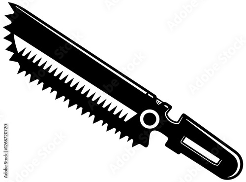 Saw vector design illustration icon
