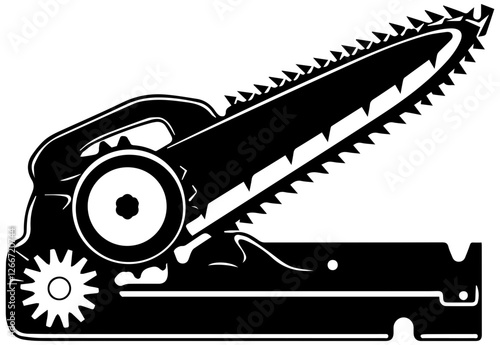 Saw vector design illustration icon