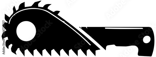 Saw vector design illustration icon