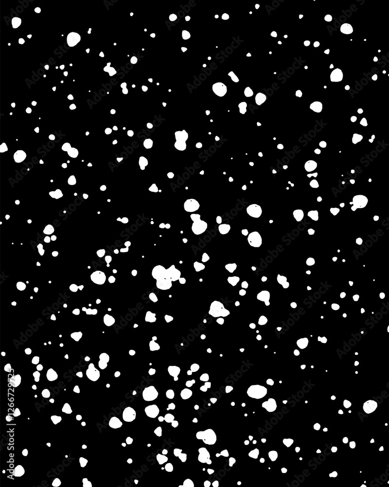 Small uneven spots and particles of debris. Abstract vector texture. Distressed uneven background. Grunge texture overlay with fine grains isolated on white background Small uneven spots and particles of debris. Abstract vector texture. Distressed uneven background. Grunge texture overlay with fine grains isolated on white background