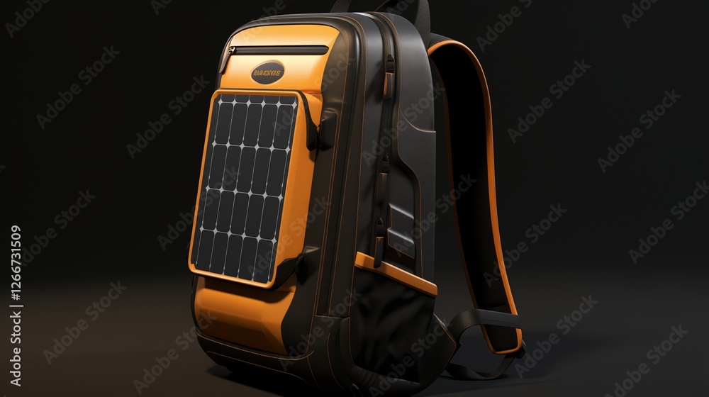 Fototapeta premium Solar Panels For Homes in a rural countryside setting, enabling off-grid sustainable living,