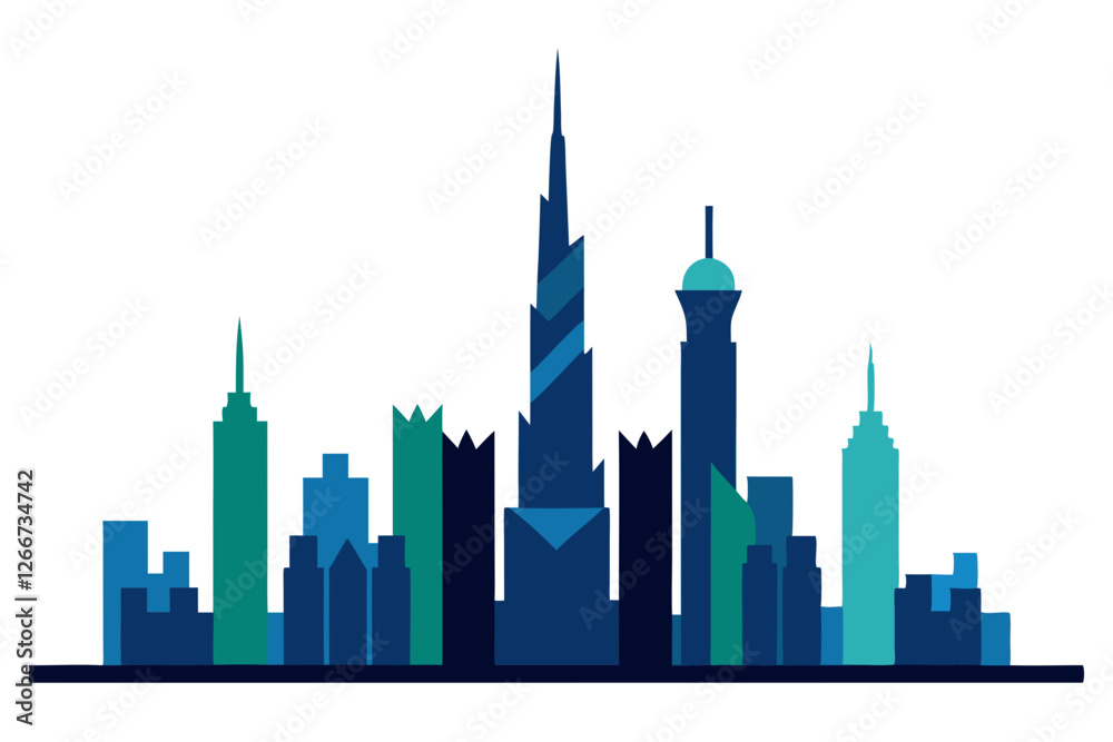 Fototapeta premium chicago skyline