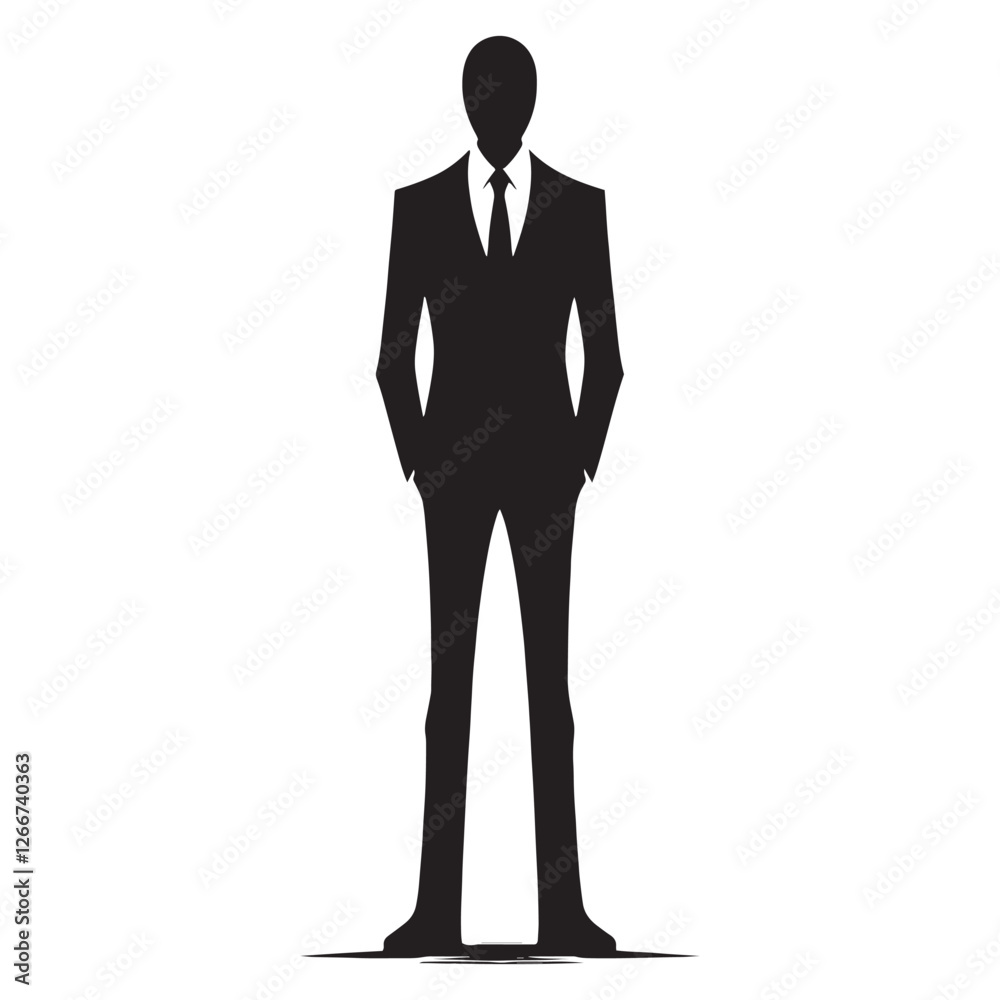 Haunting Slender Man silhouette perfect for eerie horror themes - Slender Man illustration - Slender Man vector - mythical creature silhouette
Haunting Slender Man silhouette perfect for eerie horror themes - Slender Man illustration - Slender Man vector - mythical creature silhouette