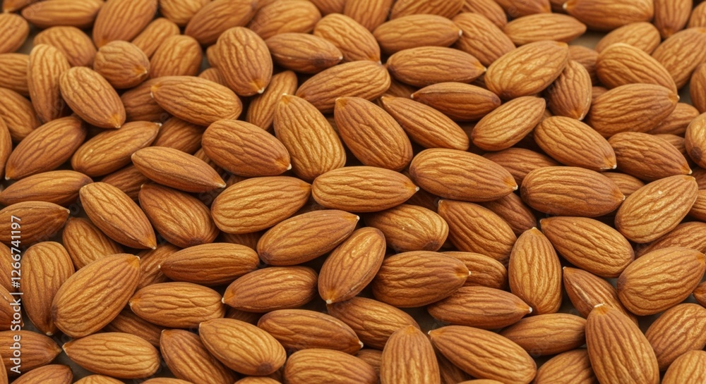 Fototapeta premium Full frame of almonds
