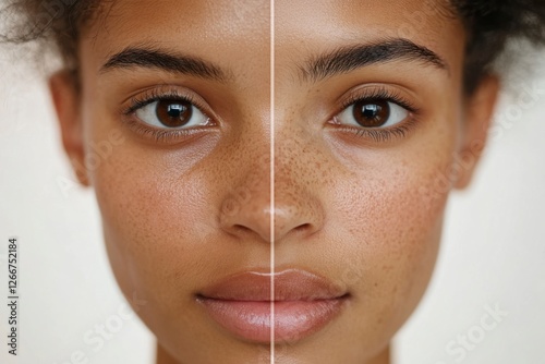 Effective panthenol serum enhances skin hydration and repair for sensitive, damaged skin photo