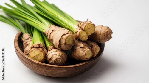 a typical Indonesian spice called cengkeh on a white background photo