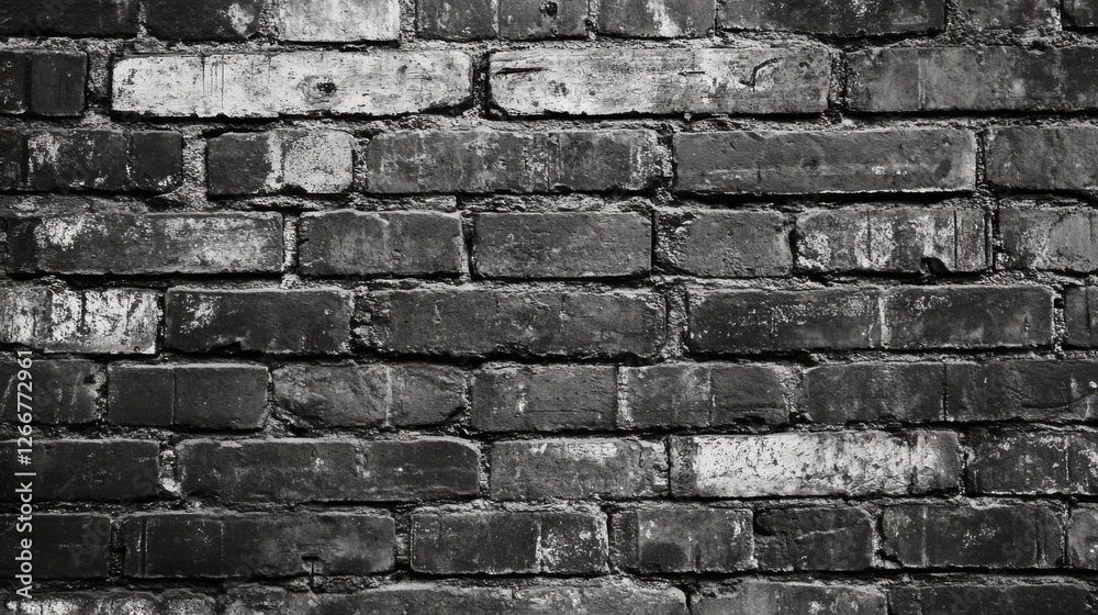 Fototapeta premium dark brick wall texture