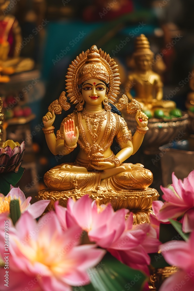 Fototapeta premium Vasant panchami , Generative AI 