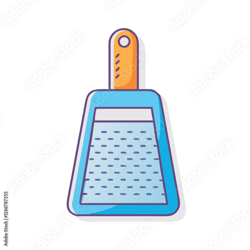 grater icon, grater vector illustration-simple illustration of grater, perfect for grater logos and icons