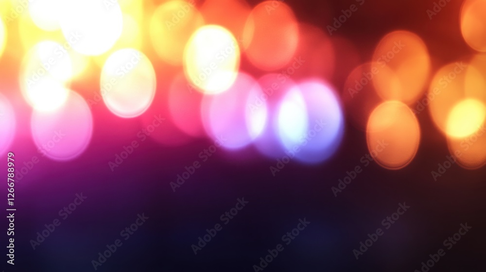 Soft Gradient Glow: A smooth abstract gradient of rainbow colors creating a gentle.
