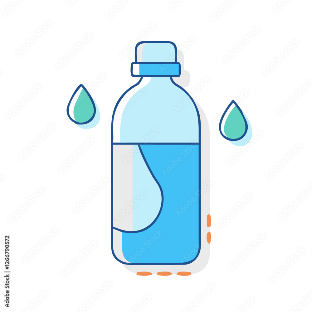 water bottle icon, water bottle vector illustration-simple illustration of water bottle, perfect for water bottle logos and icons water bottle icon, water bottle vector illustration-simple illustration of water bottle, perfect for water bottle logos and icons