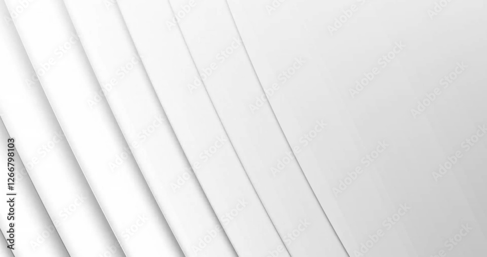 Image of white circles pulsating on seamless loop