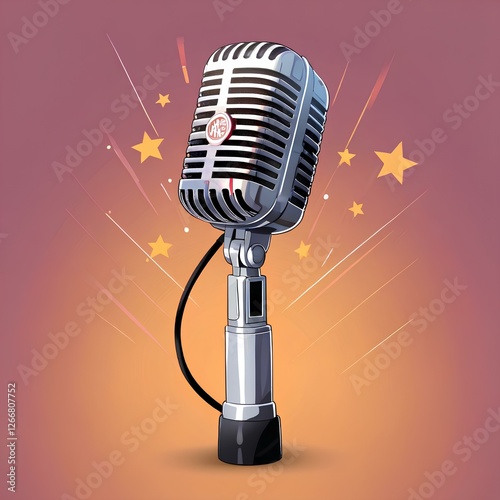microphone, mic, on air