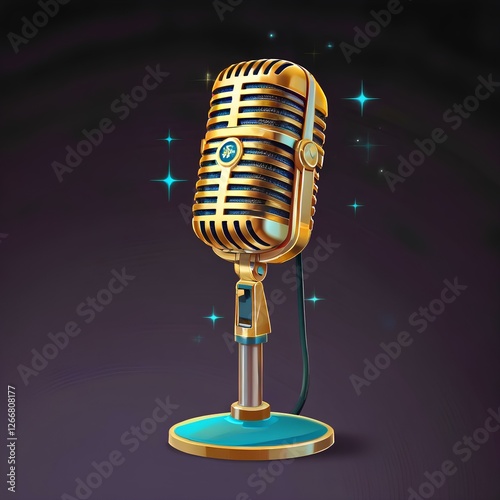 microphone, mic, on air