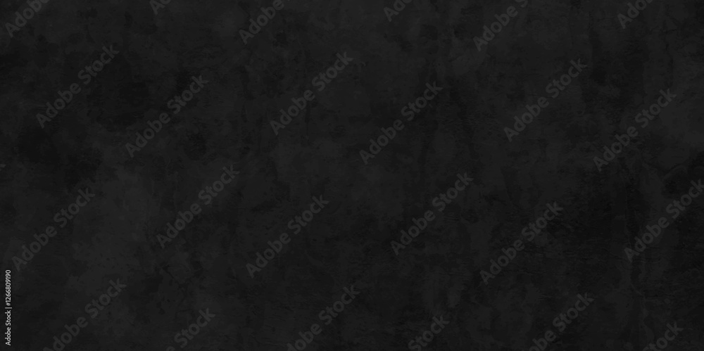 Dark grey black slate texture and grey cement texture. Abstract elegance black stone background with beautiful black stone wall.