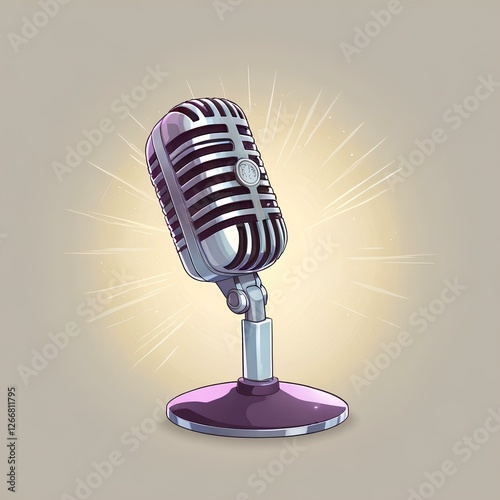 microphone, mic, on air