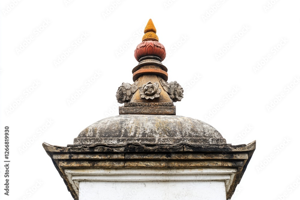 Fototapeta premium A cityscape featuring a tall building with a large clock face at the top