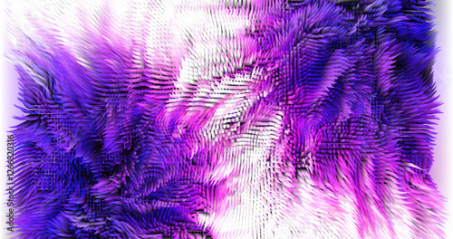 Colorful abstract texture created with Gradient flow and 3D structure imitate the movement of liquid or wind. Vibrant colors, volumetric waves and digital noise create a sense of depth and dynamics. I