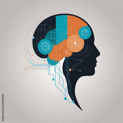 AI-Powered Human Head with Digital Cognitive Systems