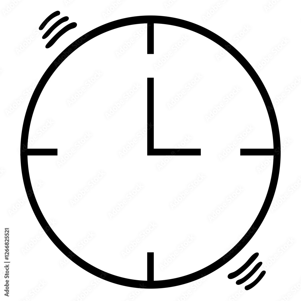 vector clock icon vector clock icon