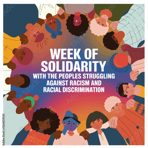 Week of Solidarity with the Peoples Struggling against Racism and Racial Discrimination flyer