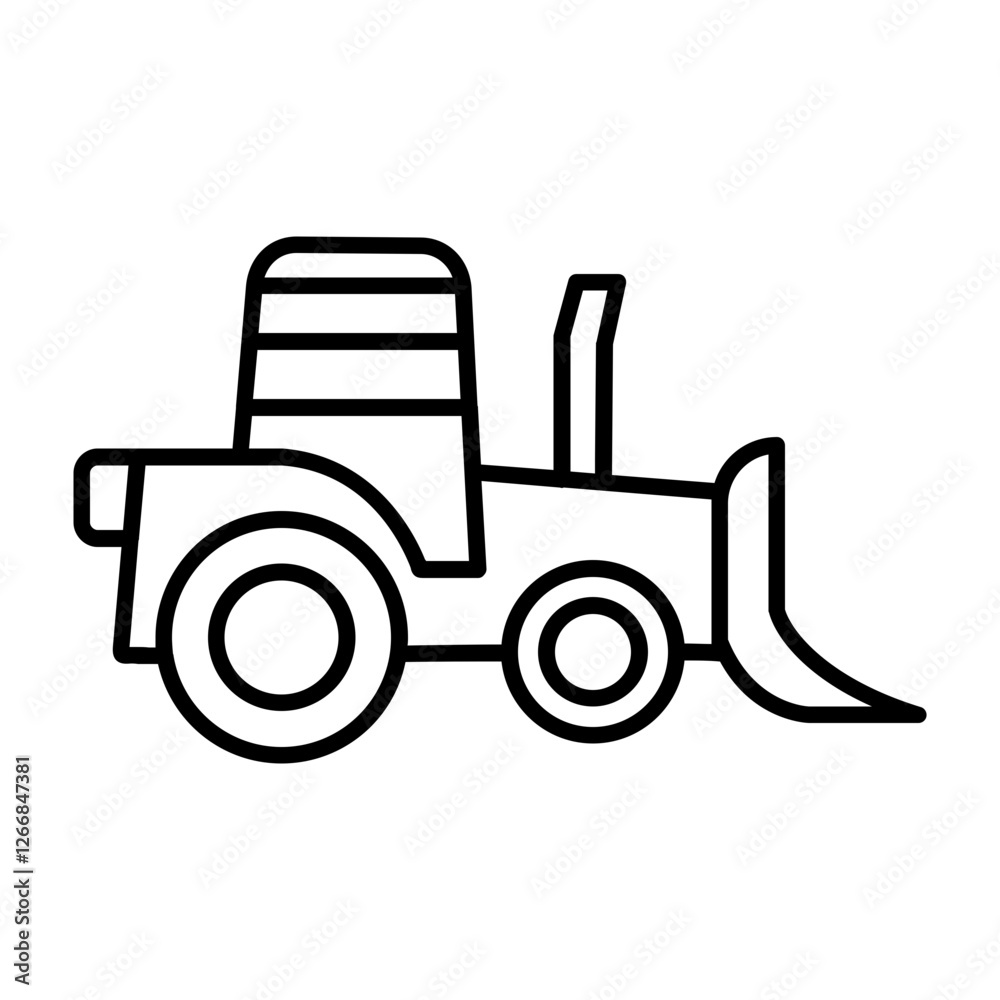 loader Truck Icon loader Truck Icon