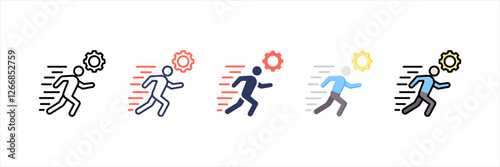 Action Multistyle Icon Set